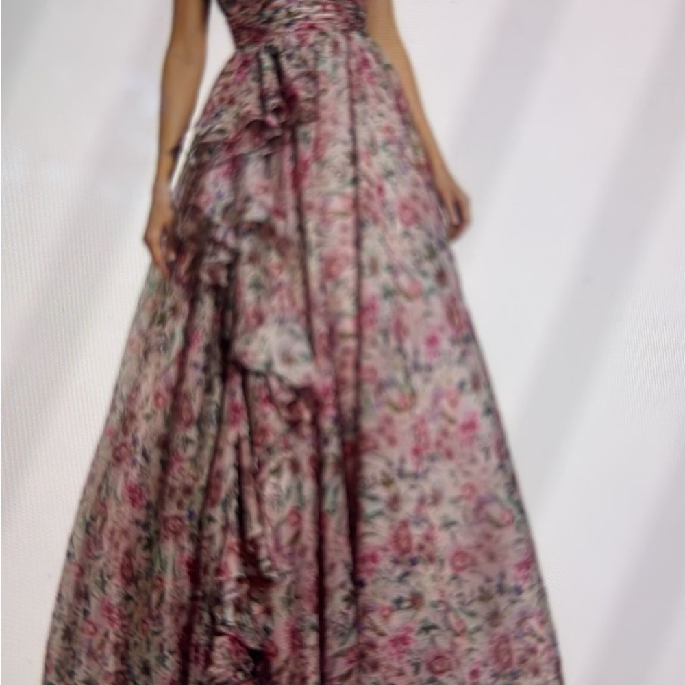 Pink Sweetheart Maxi Gown for Prom